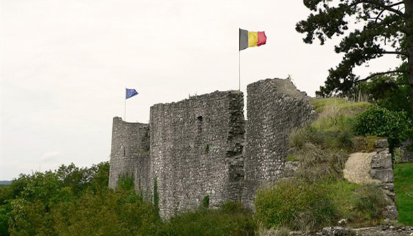 Middeleeuwse ruines van Poilvache